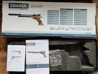 Diana Bandit vzduchová pištoľ pcp 5,5mm 20J - 4