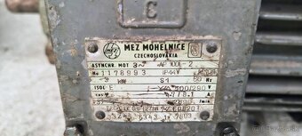 Elektromotory 3kW, 2890otačkové. - 4