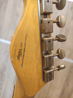 Gitara Vintage V62 Icon Distressed Black - 4