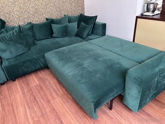 ROHOVÁ SEDAČKA SMARAGDOVÁ - 4