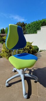 Rastúca stolička ELEN S-LINE - modrozelená - 4