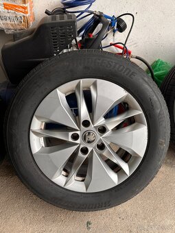 Alasia 16" Octavia IV original + bridgestone turanza eco - 4
