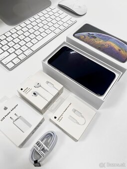 iPhone Xs Silver BATERIE 100% TOP - 4