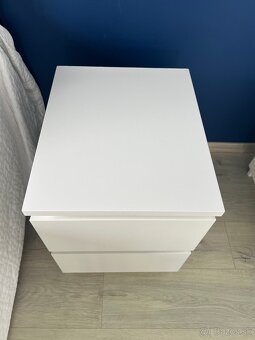 IKEA MALM komoda s 2 zásuvkami - 2 kusy - 4