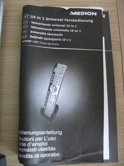 Predám nový,dialkový,digital.ovladač TV - 10v1. - 4