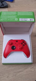 2 ovládače xbo series s x pulse red carbon black - 4