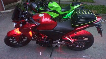 Honda CB500f    ,, jazdená ženou,, - 4