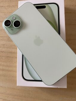 Predám iPhone 15 128gb green - 4