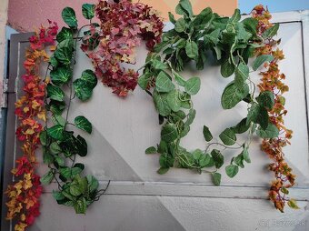 Umelé kvety -ťahačky Nepoužívané - 4