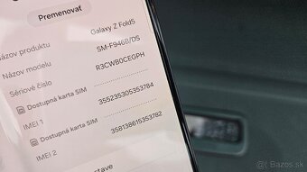 Samsung Galaxy Z Fold 5 tmavý 512GB - aj vymením - 4