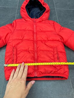 Bunda Sinsay 98 červená - 4