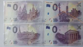 0€ / 0 euro suvenírová bankovka  Zahraničné - 4