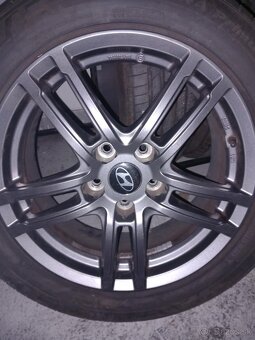 pneumatiky Nexen 215/55/R17 + disky - 4
