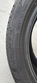 Predám letné pneumatiky MICHELIN 245/40 R 18 - 4