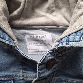 Chlapčenská jarná bunda PRIMARK, 4-5r. - 4
