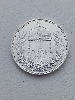 Mince 1 koruny F.J. - 4