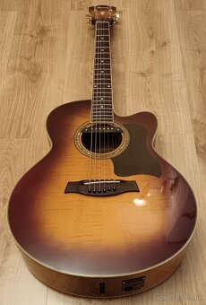 Elektroakustická gitara-jumbo Ibanez AEL 20EVV1202-top stav - 4