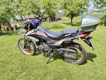 enduro keeway tx 125 s tp špz plne pojazdná - 4