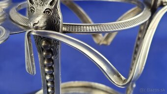 Kaštieľna strieborná súprava - 622 gramov - 4