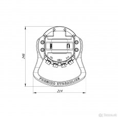 hydraulický rotátor FORMIKO 3t FHR 3000L - 4
