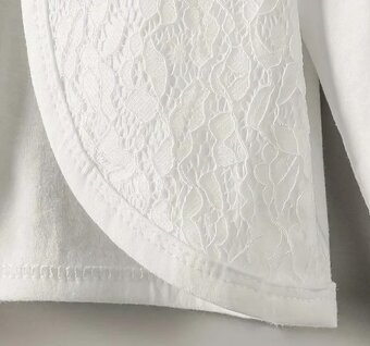 Svetrík bolerko prijímanie birmovka svadba rôzne veľkosti - 4