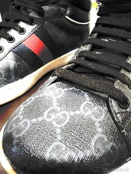 Gucci Ace GG High Top Black edition 555197 - 4