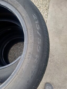 215/55 r17 letne pneumatiky ,Pirelli - 4