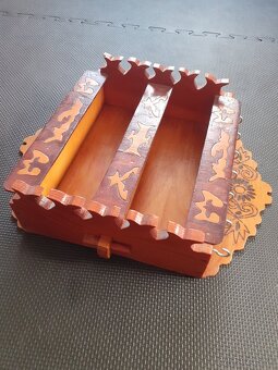 Ľudové drevené police - Podpoľanie - 4