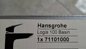 Predám stojančekovú batériu HANSGROHE LOGIS 100 BASIN - 4