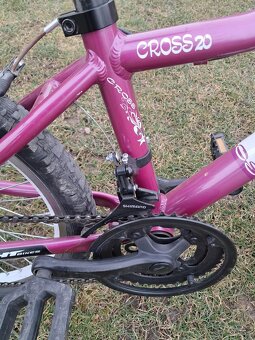20" detský bicykel HT cross 20 ALU - 4