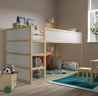 Posteľ drevená detská IKEA - 4