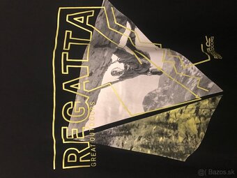 NOVÉ REGATTA originál black pánske/ outdoorové tricko L/XL - 4