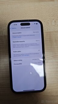 iPhone 16 Pro 256GB Black Titan (Ako nový)(V záruke) - 4