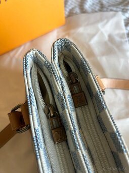 Biela kabelka Louis Vuitton sachovnica - 4