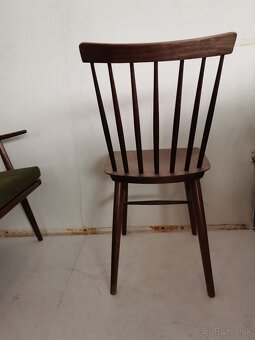 Retro drevena stolicka TON Ironica Vintage - 4