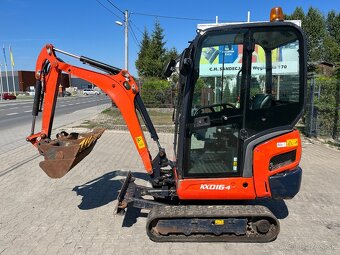Minibager minirypadlo Kubota KX016-4, JCB Cat Takeuchi - 4
