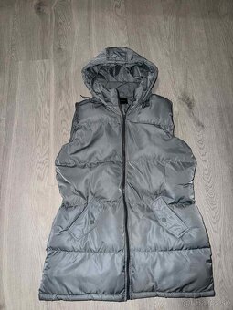 brave soul siva damska zimna predlzena vesta - 4