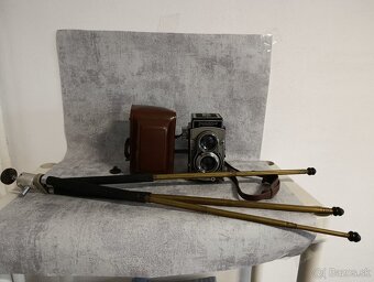 Fotoaparat Flexaret automat + koz.pouzdro + stativ - 4