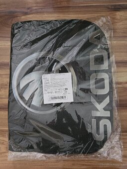 Auto koberceky s logom Skoda sada 4ks - 4