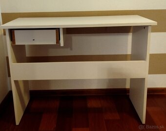 Biely písací stôl - 4