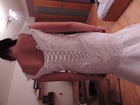 Nové,  nepoužívané svadobné šaty - 4