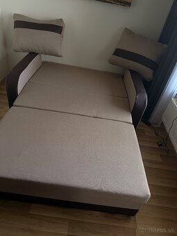 Rozkladací gauč (skoro nový) - 4