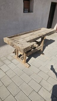 Stolársky drevený ponk - 4
