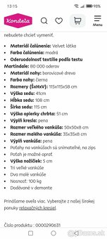 Predám okrúhle kreslo Kondela - 4