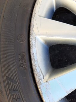 Disky 17" 7J 4x98 58 ET31 s pneu 225/45 R17 - 4