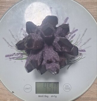 Prírodný Fialový Ametyst Phantom - typ 4 - 4