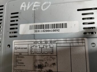 Autorádio Chevrolet Aveo MP3 94823339 AGC-9232RT 40€ - 4