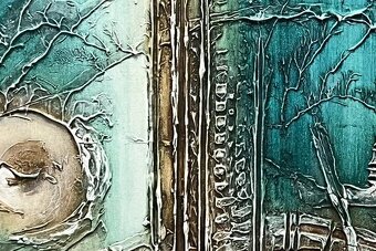 Abstraktný obraz 90x50 cm - 4