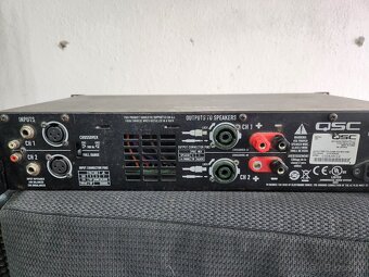 QSC GX5 – profi výkonový zosilňovač, plne funkčný - 4