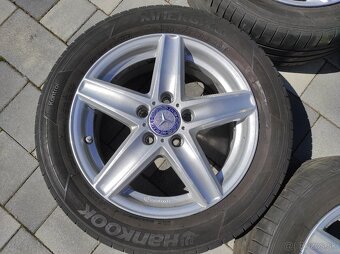 Alu disky 16" 5x112 Mercedes 205/55 R16 - 4